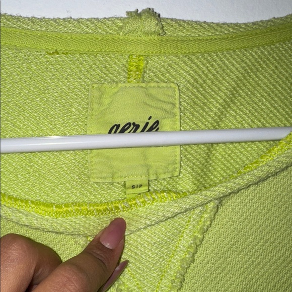 Aerie Vibrant Lime Sweatshirt - Picture 5 of 6